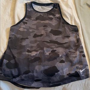 Nike Dri-fit camo tank